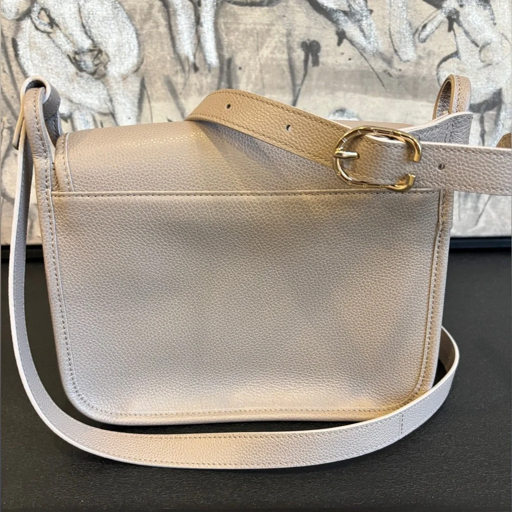 LONGCHAMP Le Foulonné Leather Crossbody - Picture 7 of 7